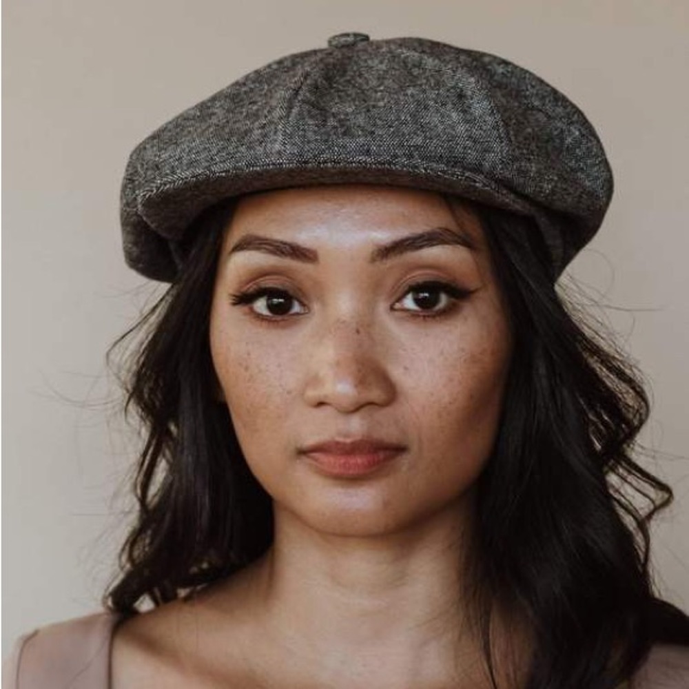 Handcrafted Baker Boy Hat 100% Wool